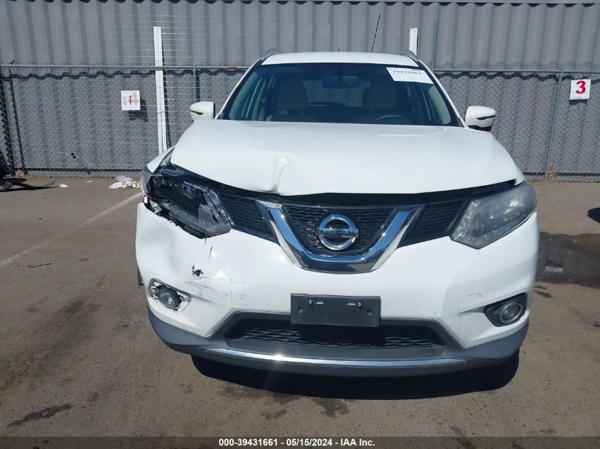 2016 NISSAN ROGUE SV - KNMAT2MV7GP620133