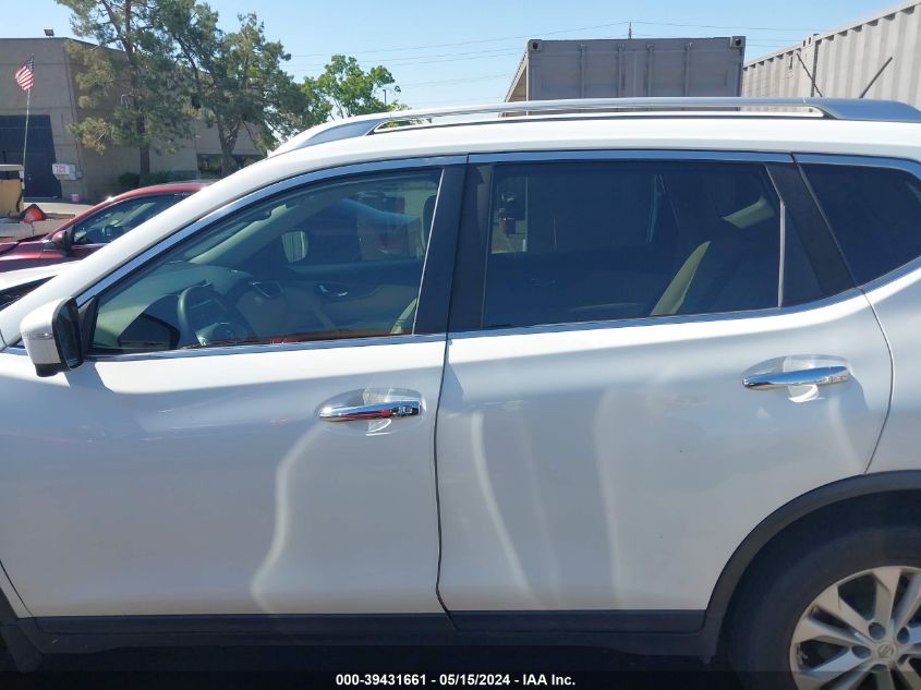 2016 NISSAN ROGUE SV - KNMAT2MV7GP620133