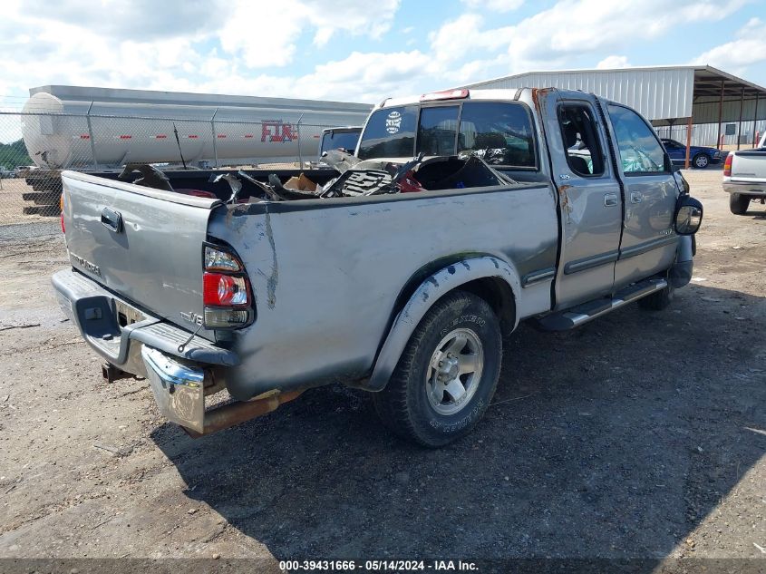 2004 Toyota Tundra Sr5 V8 VIN: 5TBRT34114S451842 Lot: 39431666