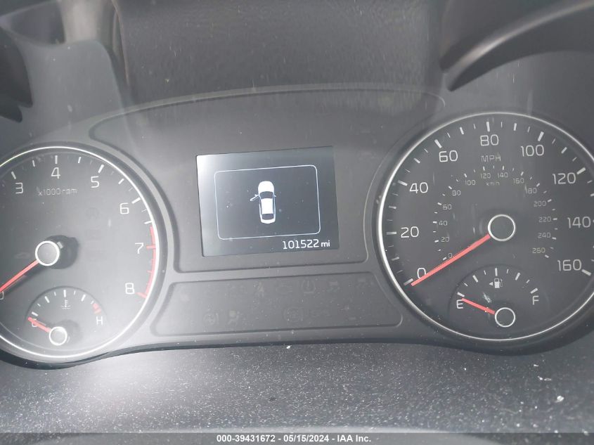 2016 Kia Optima Lx VIN: 5XXGT4L31GG027641 Lot: 39431672