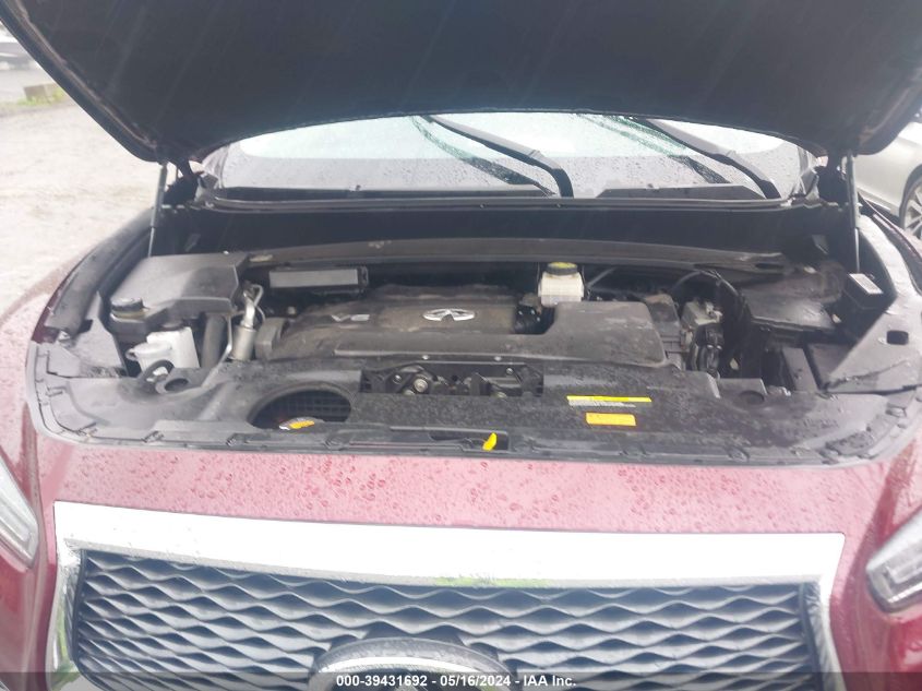 2020 Infiniti Qx60 Luxe Awd VIN: 5N1DL0MM0LC506156 Lot: 39431692