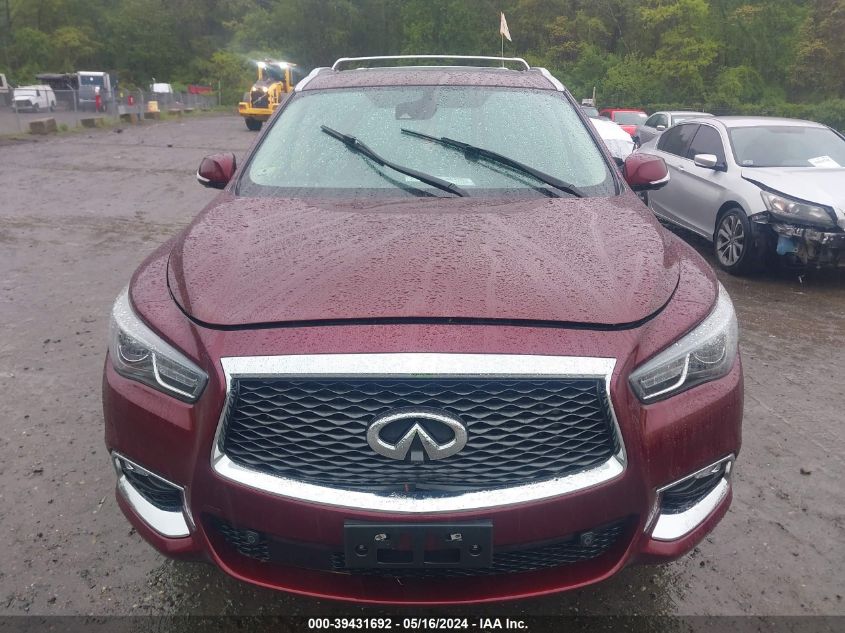 2020 Infiniti Qx60 Luxe Awd VIN: 5N1DL0MM0LC506156 Lot: 39431692