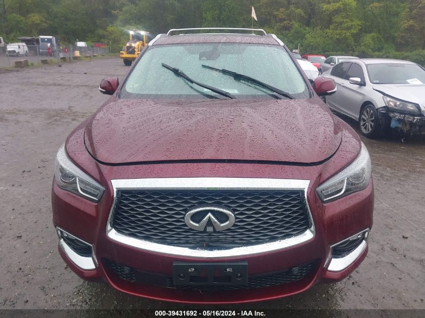 2020 Infiniti Qx60 Luxe Awd VIN: 5N1DL0MM0LC506156 Lot: 39431692