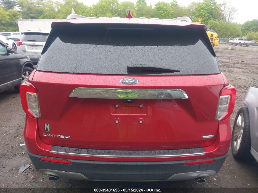 2020 Ford Explorer Limited VIN: 1FMSK8FH3LGC14843 Lot: 39431695