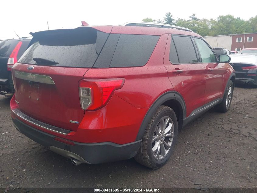 2020 Ford Explorer Limited VIN: 1FMSK8FH3LGC14843 Lot: 39431695