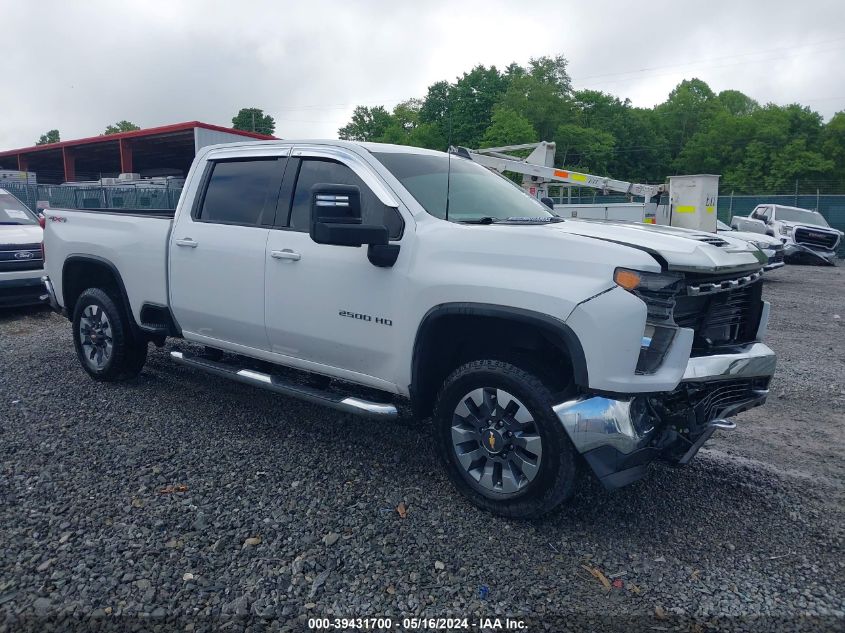 2022 Chevrolet Silverado K2500 Heavy Duty Lt VIN: 1GC4YNEY8NF161691 Lot: 39431700