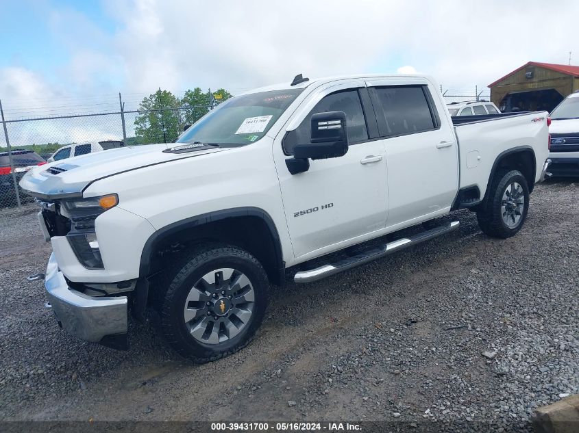 2022 Chevrolet Silverado K2500 Heavy Duty Lt VIN: 1GC4YNEY8NF161691 Lot: 39431700