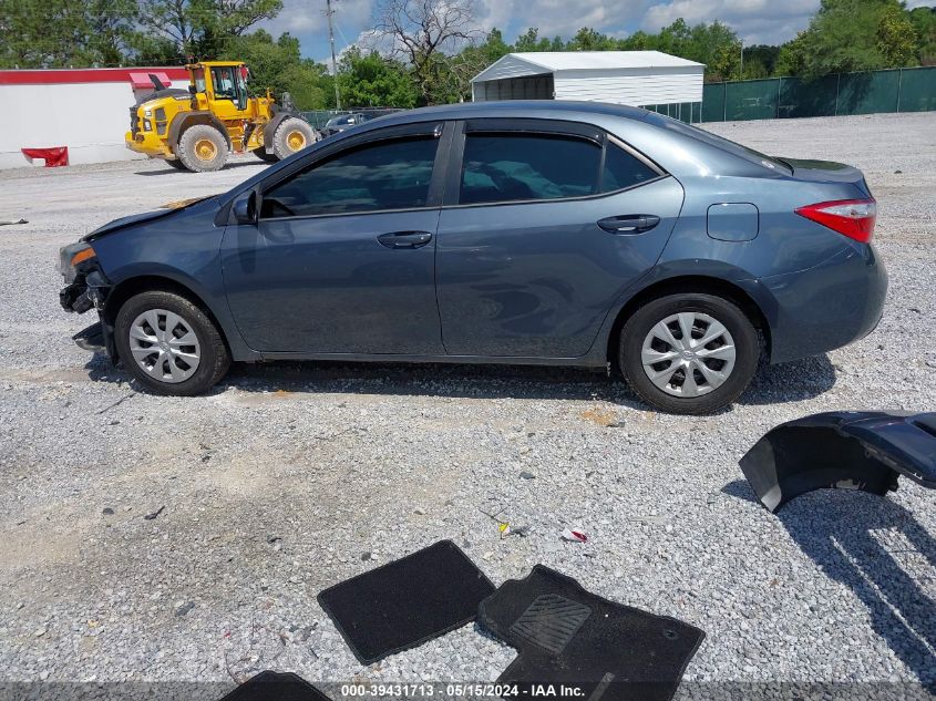 2014 Toyota Corolla L VIN: 2T1BURHE2EC191693 Lot: 39431713