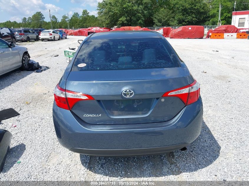 2014 Toyota Corolla L VIN: 2T1BURHE2EC191693 Lot: 39431713