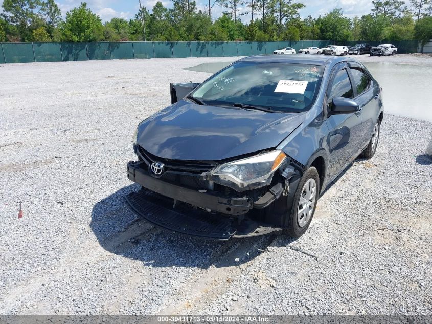 2014 Toyota Corolla L VIN: 2T1BURHE2EC191693 Lot: 39431713