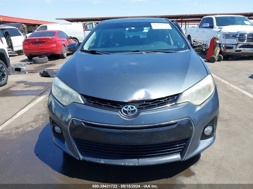 2015 Toyota Corolla L/Le/Le Pls/Prm/S/S Pls VIN: 5YFBURHE1FP194831 Lot: 39431722