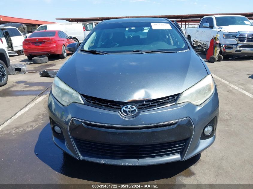 2015 Toyota Corolla L/Le/Le Pls/Prm/S/S Pls VIN: 5YFBURHE1FP194831 Lot: 39431722