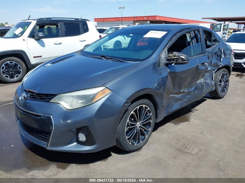 2015 TOYOTA COROLLA L/LE/LE PLS/PRM/S/S PLS - 5YFBURHE1FP194831