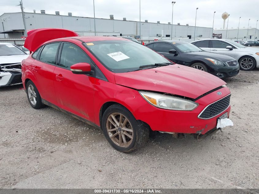 2015 Ford Focus Se VIN: 1FADP3F26FL205956 Lot: 39431730