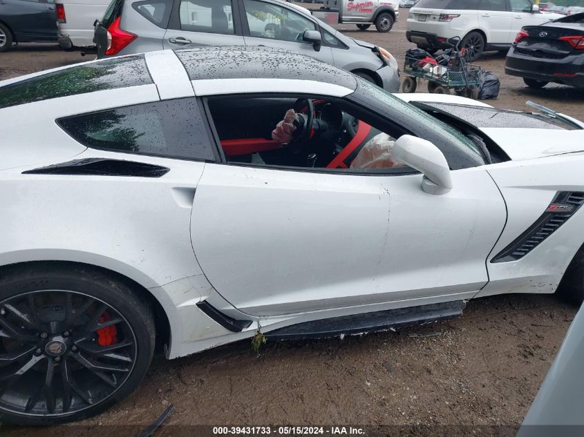 2019 Chevrolet Corvette Z06 VIN: 1G1YU2D69K5602167 Lot: 39431733