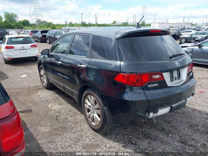 2011 Acura Rdx VIN: 5J8TB1H5XBA005718 Lot: 39431735