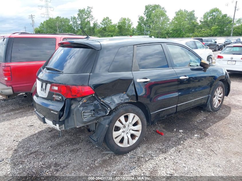 2011 Acura Rdx VIN: 5J8TB1H5XBA005718 Lot: 39431735