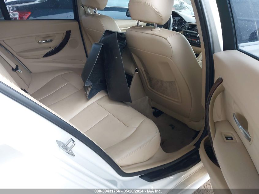 2015 BMW 328I VIN: WBA3C1C57FP852487 Lot: 39431756