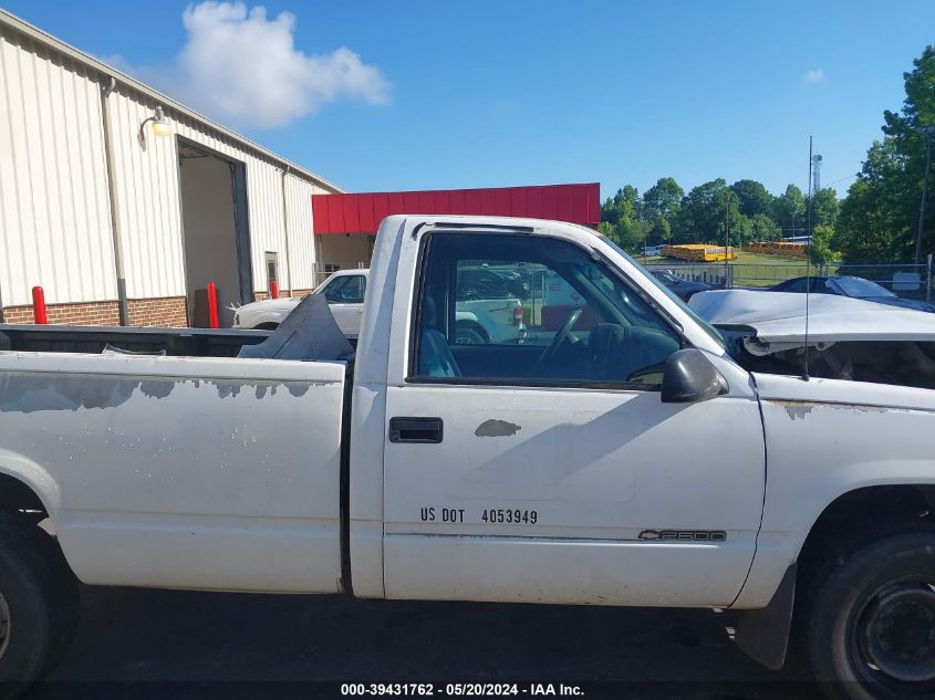 2000 Chevrolet C2500 VIN: 1GCGC24R8YR187604 Lot: 39431762