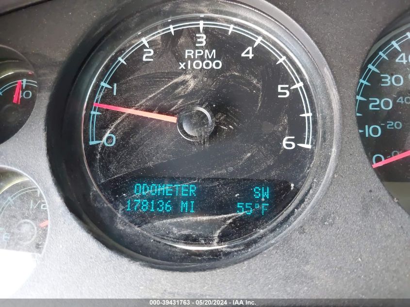 2011 Chevrolet Tahoe Ltz VIN: 1GNSCCE01BR216617 Lot: 39431763