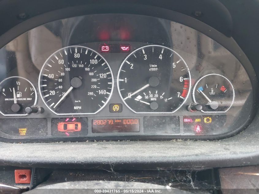 2002 BMW 330Xi VIN: WBAEW53492PG08285 Lot: 39431765