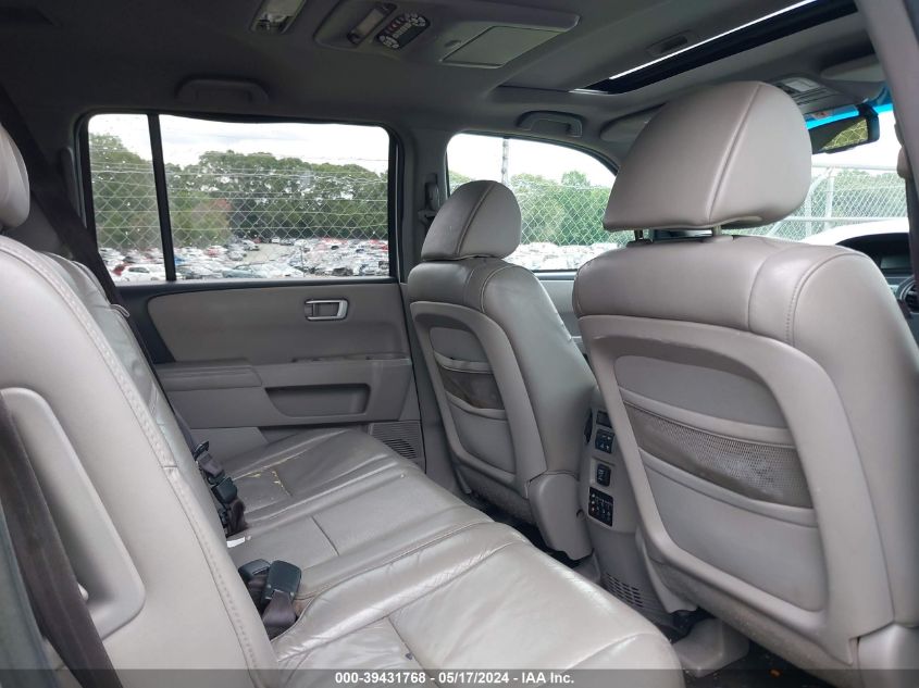 2011 Honda Pilot Ex-L VIN: 5FNYF3H64BB053509 Lot: 39431768