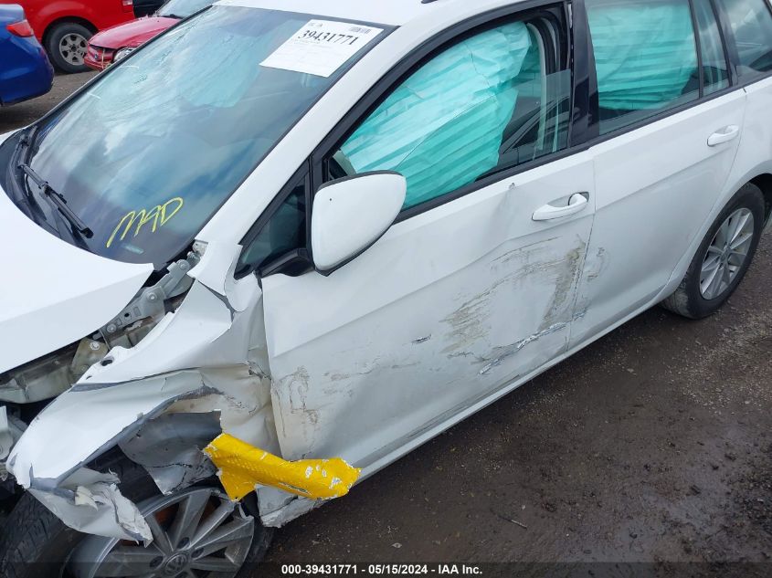 2016 VOLKSWAGEN GOLF SPORTWAGEN - 3VWC17AU7GM513870