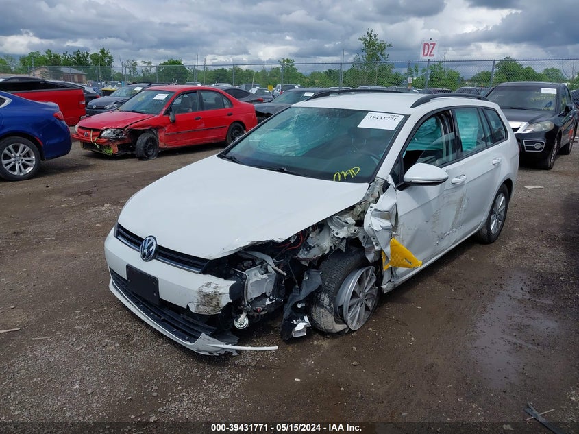 2016 VOLKSWAGEN GOLF SPORTWAGEN - 3VWC17AU7GM513870
