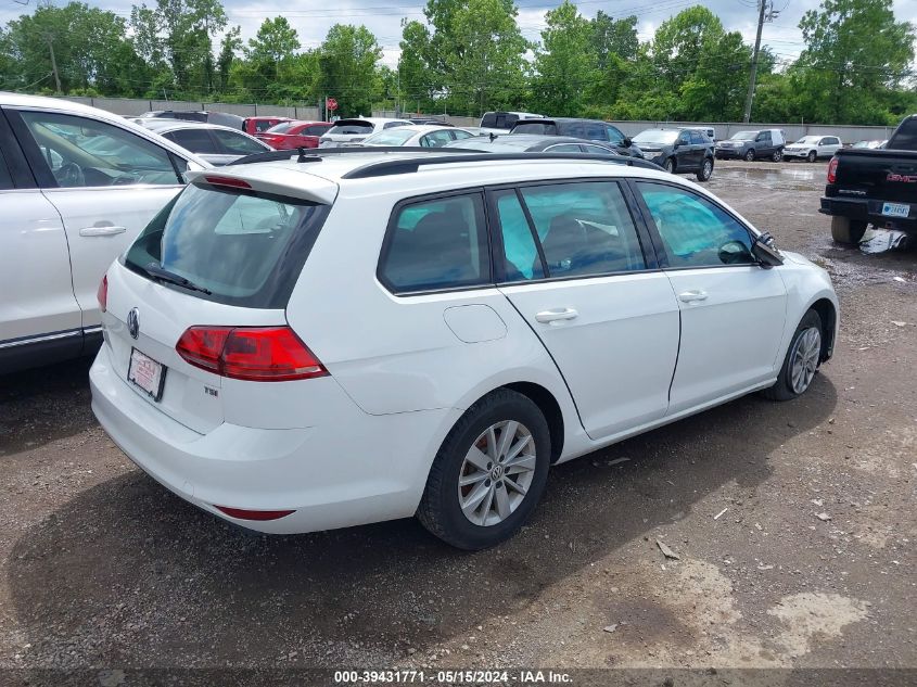 2016 VOLKSWAGEN GOLF SPORTWAGEN - 3VWC17AU7GM513870