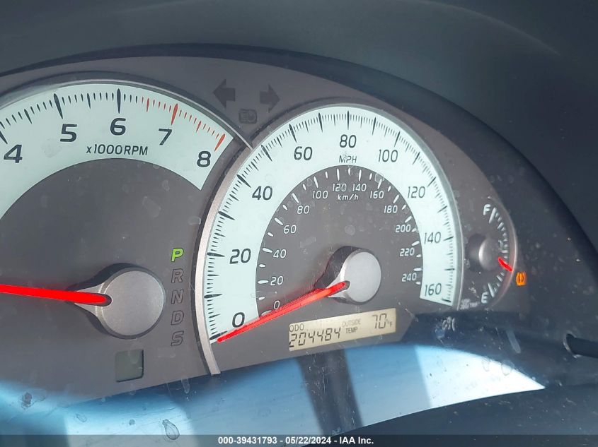 2008 Toyota Camry Se V6 VIN: 4T1BK46K18U575579 Lot: 39431793