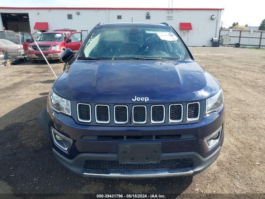 2019 Jeep Compass Limited 4X4 VIN: 3C4NJDCB0KT843418 Lot: 39431796