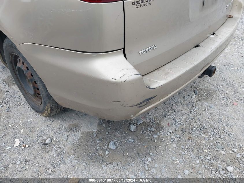 2005 Toyota Sienna Ce VIN: 5TDZA23C05S355003 Lot: 39431807