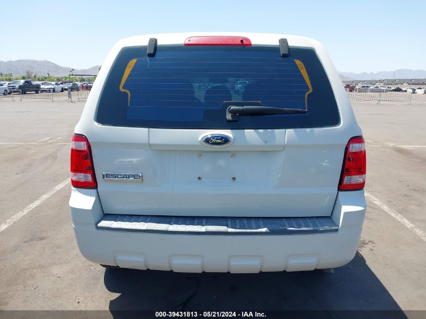 2009 Ford Escape Xls/Xls Manual VIN: 1FMCU02779KC99544 Lot: 39431813