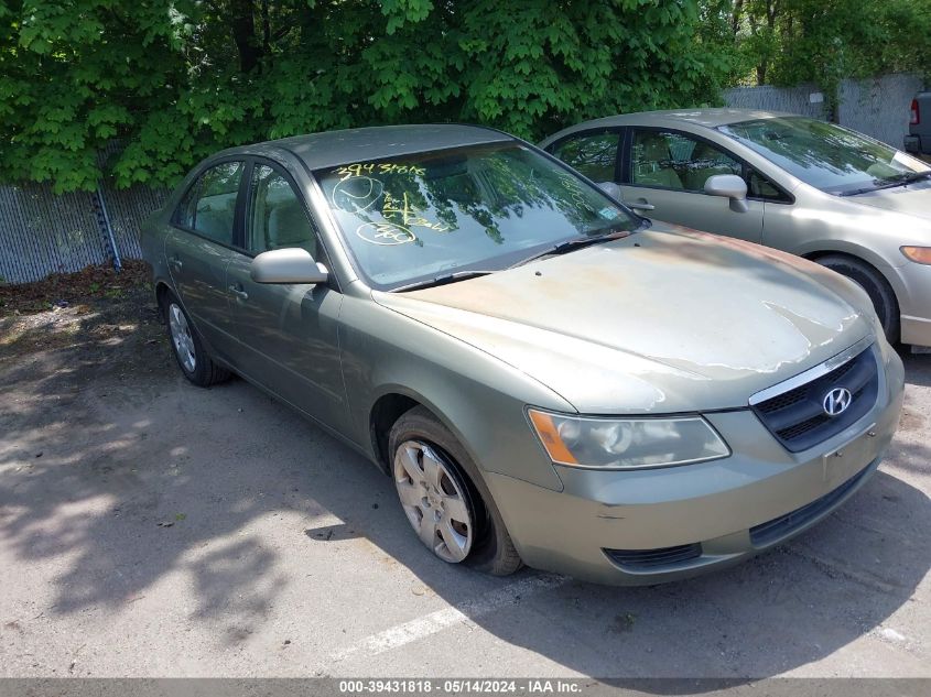 2007 Hyundai Sonata Gls VIN: 5NPET46C67H204918 Lot: 39431818