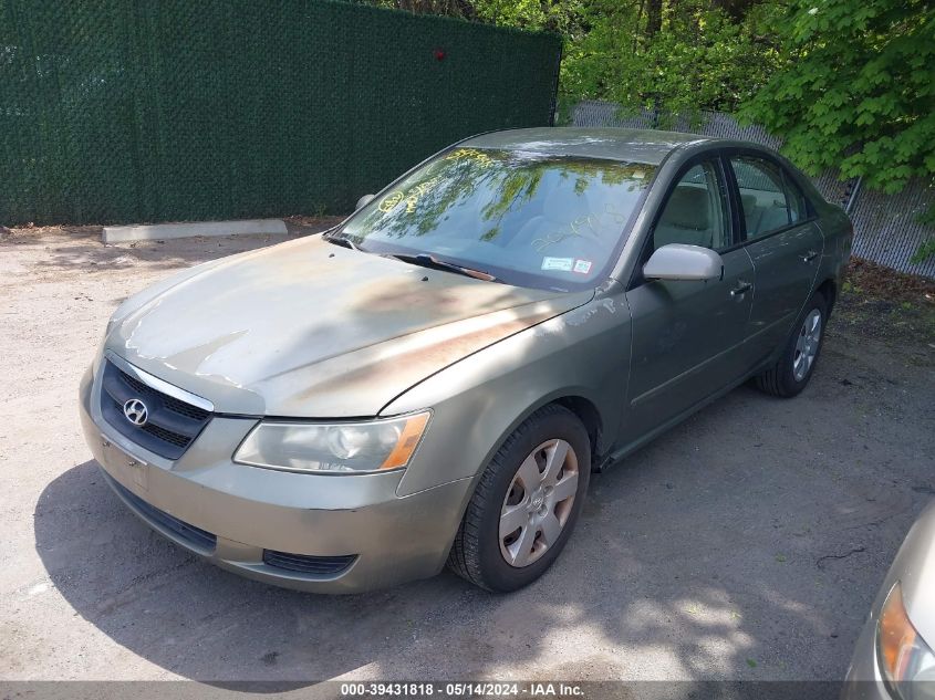 2007 Hyundai Sonata Gls VIN: 5NPET46C67H204918 Lot: 39431818