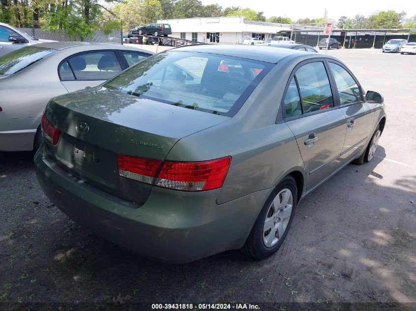 2007 Hyundai Sonata Gls VIN: 5NPET46C67H204918 Lot: 39431818