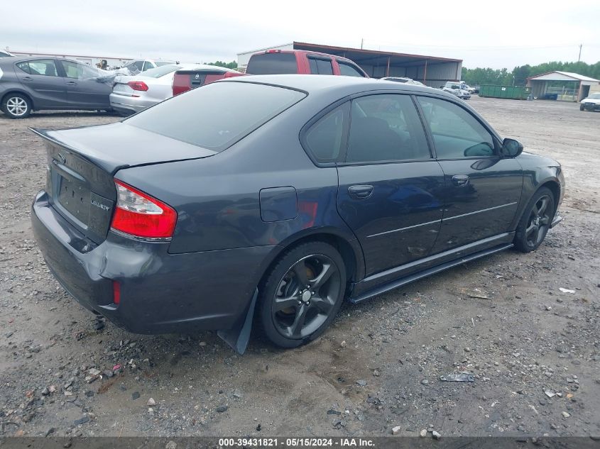 2009 Subaru Legacy 2.5I VIN: 4S3BL616297228303 Lot: 39431821