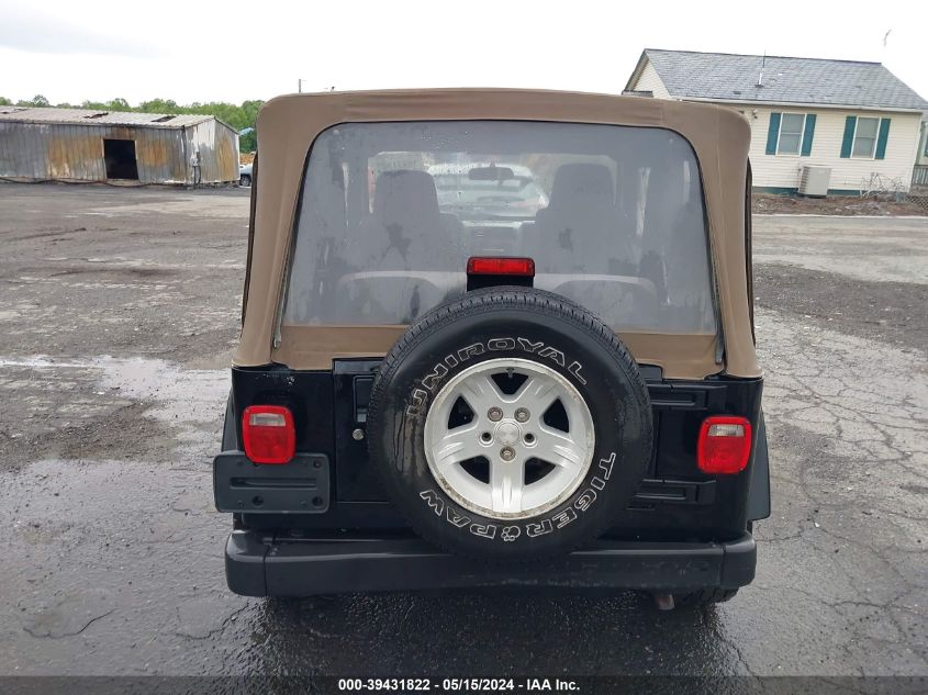 2005 Jeep Wrangler X VIN: 1J4FA39S55P355008 Lot: 39431822