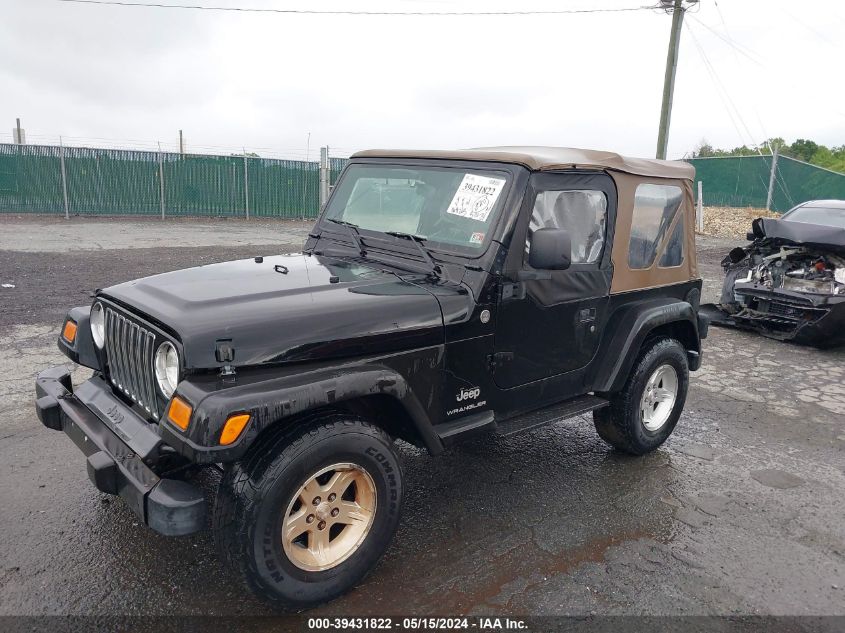 2005 Jeep Wrangler X VIN: 1J4FA39S55P355008 Lot: 39431822