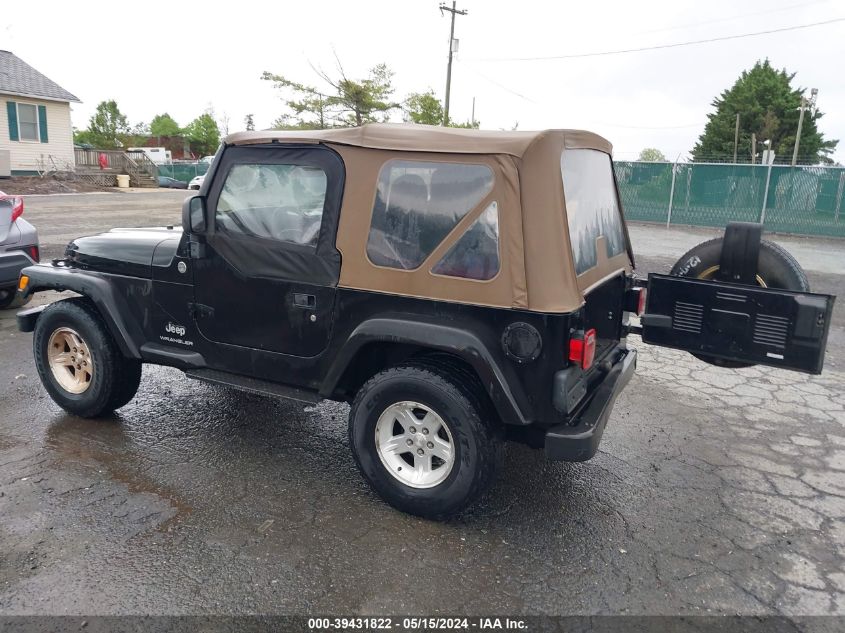 2005 Jeep Wrangler X VIN: 1J4FA39S55P355008 Lot: 39431822