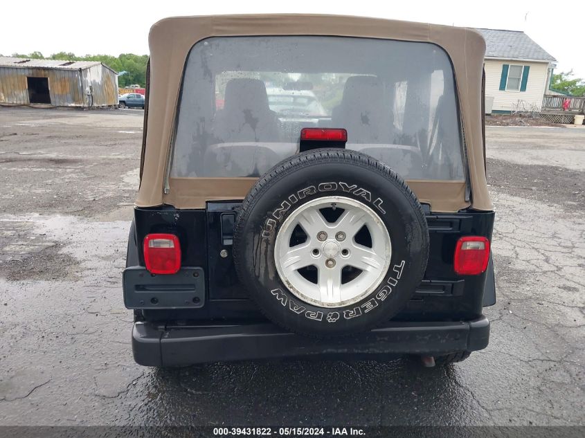 2005 Jeep Wrangler X VIN: 1J4FA39S55P355008 Lot: 39431822