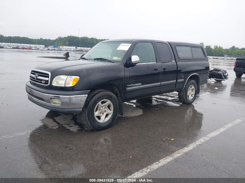 2001 Toyota Tundra Sr5 V8 VIN: 5TBRT34141S206108 Lot: 39431829