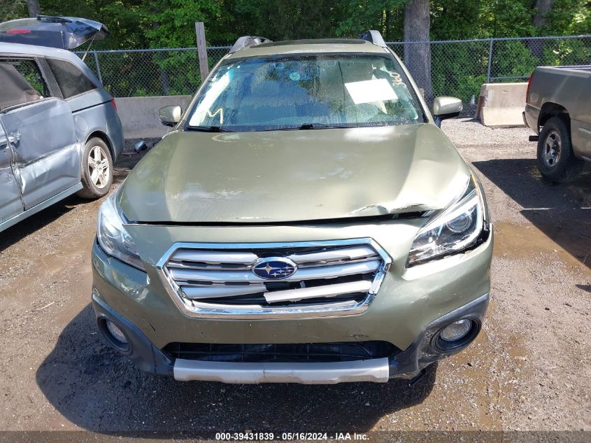 2016 Subaru Outback 2.5I Limited VIN: 4S4BSANC0G3301142 Lot: 39431839