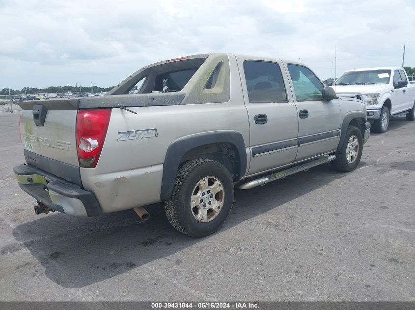 2004 Chevrolet Avalanche 1500 VIN: 3GNEK12T54G178413 Lot: 39431844