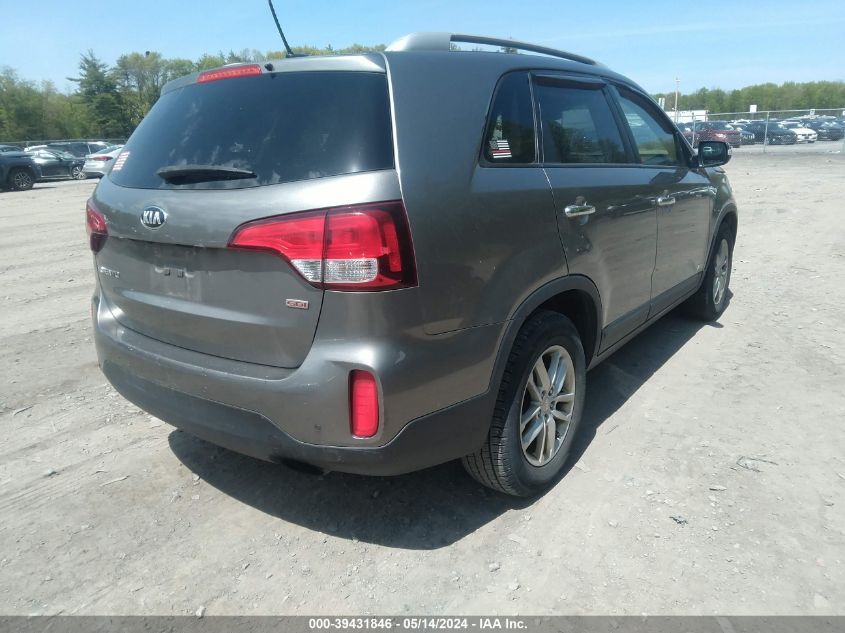 2014 Kia Sorento Lx VIN: 5XYKTDA60EG541657 Lot: 39431846