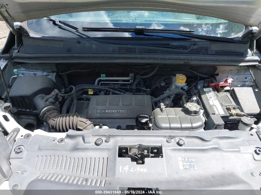 2016 Chevrolet Trax 1Ls VIN: 3GNCJKSB1GL271741 Lot: 39431849