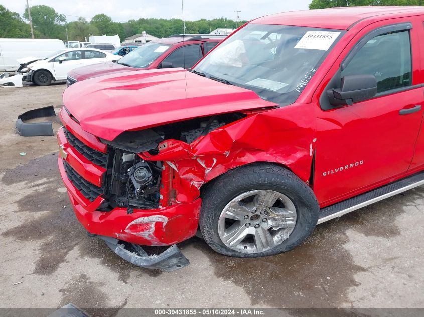2018 Chevrolet Silverado 1500 Custom VIN: 1GCVKPEH1JZ116568 Lot: 39431855