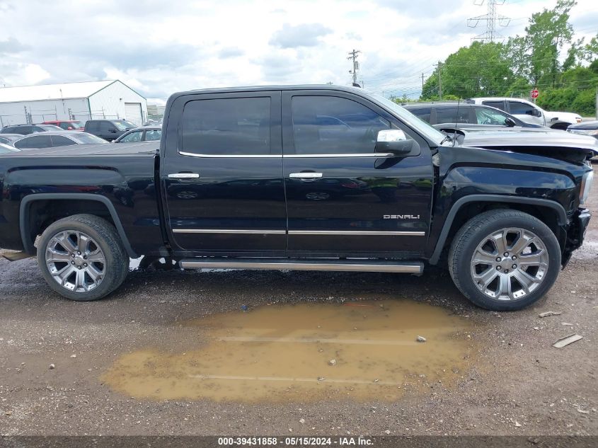 2018 GMC Sierra 1500 Denali VIN: 3GTU2PEJ7JG306423 Lot: 39431858