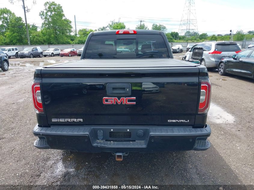 2018 GMC Sierra 1500 Denali VIN: 3GTU2PEJ7JG306423 Lot: 39431858