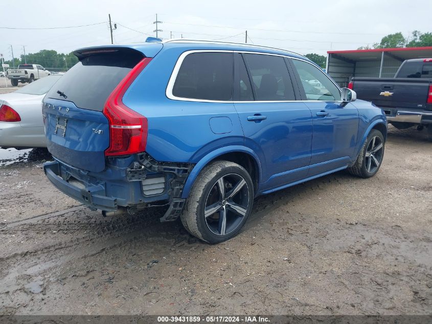 2016 Volvo Xc90 T6 R-Design VIN: YV4A22PM0G1029566 Lot: 39431859